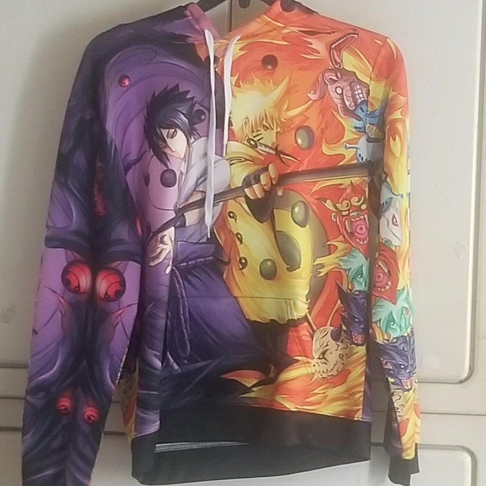 Anime Chinese fighting character hoodie